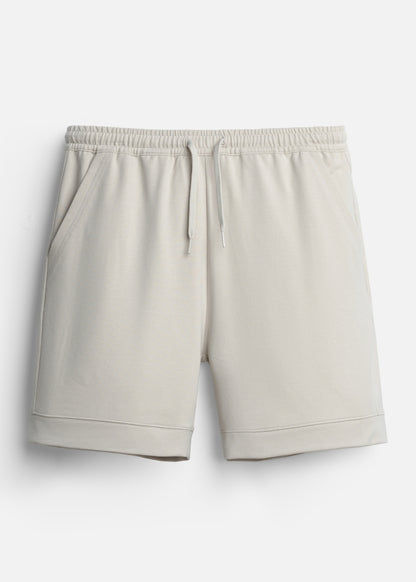 Quần Short Thun Soft - Touch Mềm Mại Non Branded 057 Nâu Nhạt