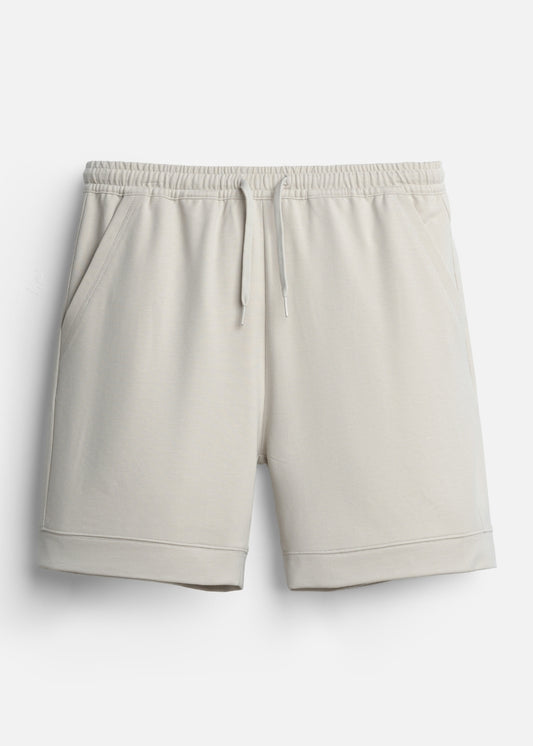 Quần Short Thun Soft - Touch Mềm Mại Non Branded 057 Nâu Nhạt