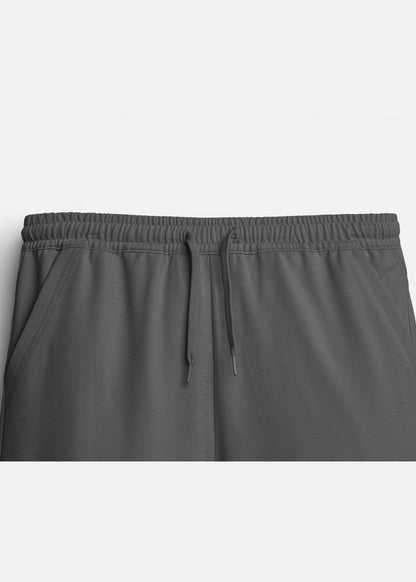 Quần Short Thun Soft - Touch Mềm Mại Non Branded 057 Xám Đậm