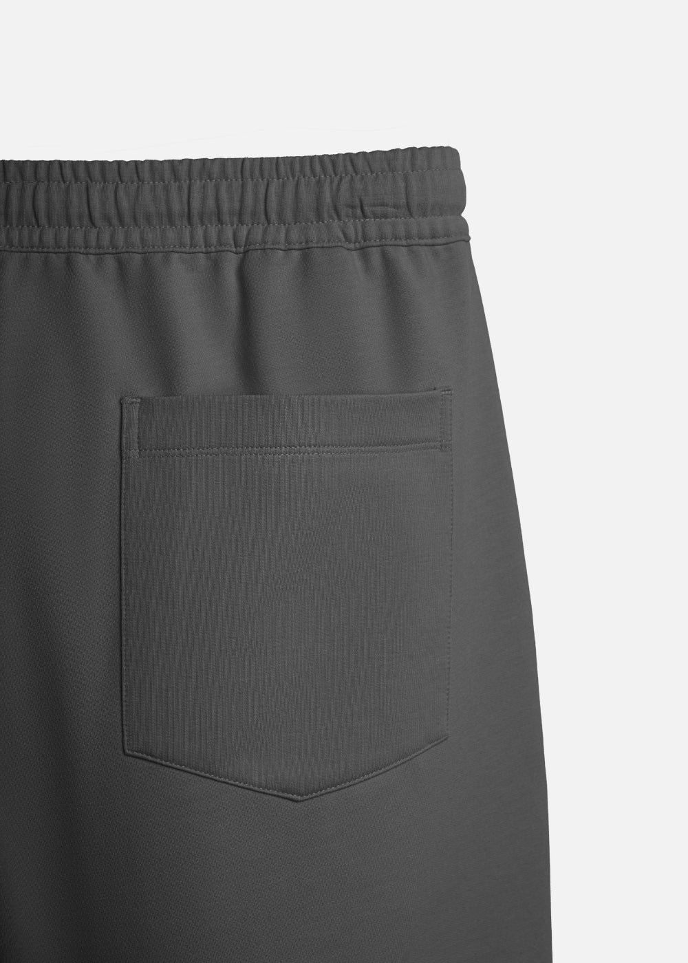 Quần Short Thun Soft - Touch Mềm Mại Non Branded 057 Xám Đậm