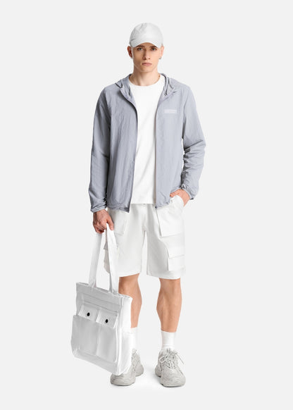 Áo Khoác Gió Trượt Nước Seventy Seven 005 Xám Nhạt