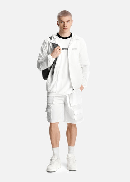 Áo Khoác Gió Trượt Nước Seventy Seven 005 Trắng