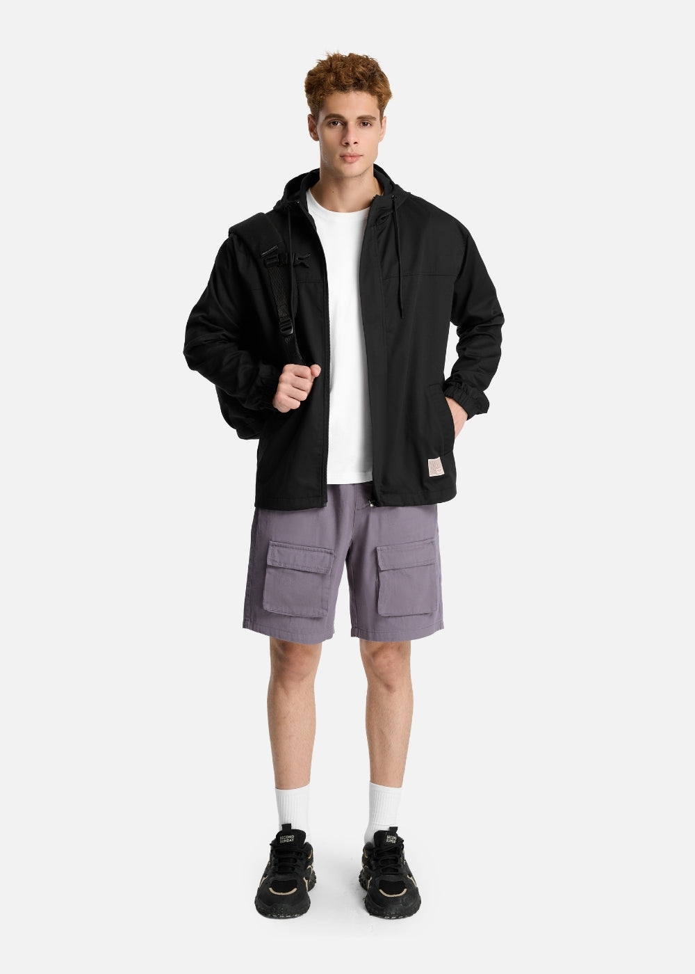 Áo Khoác Kaki Chống Nắng Seventy Seven 007 Đen