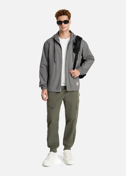 Áo Khoác Kaki Chống Nắng Seventy Seven 007 Xám