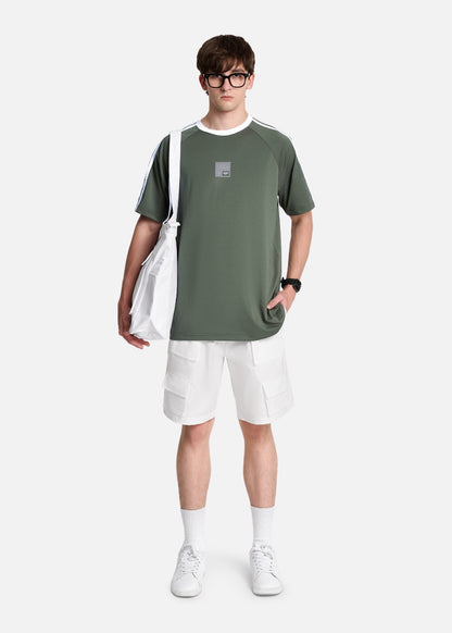 Áo Thun Pique Thoáng Mát Seventy Seven 013 Xanh Lá Đậm