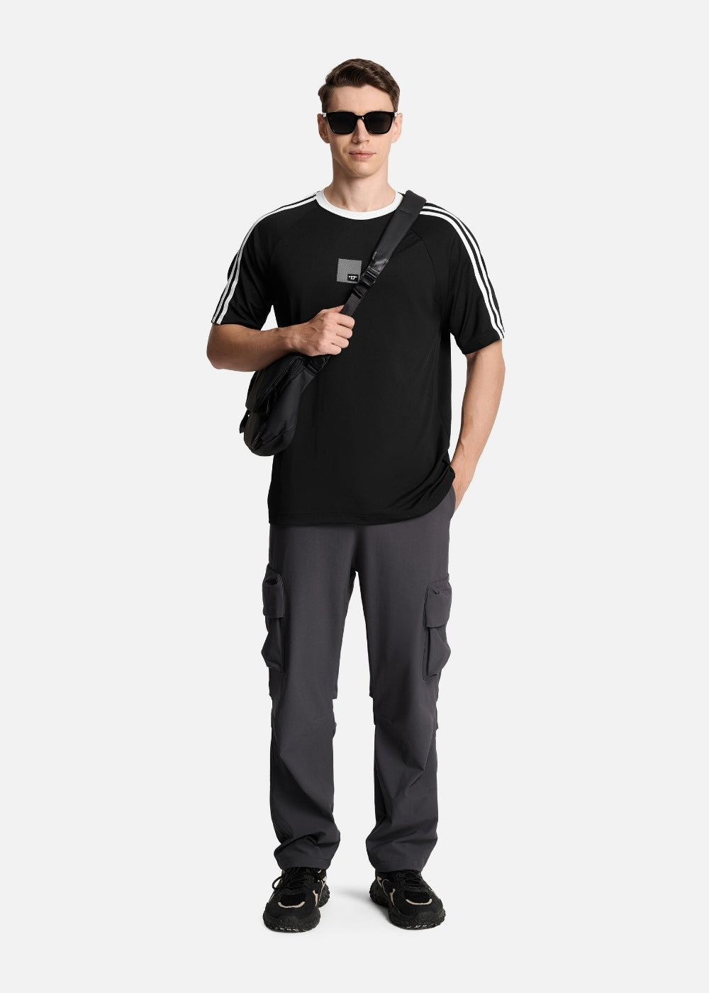 Áo Thun Pique Thoáng Mát Seventy Seven 013 Đen