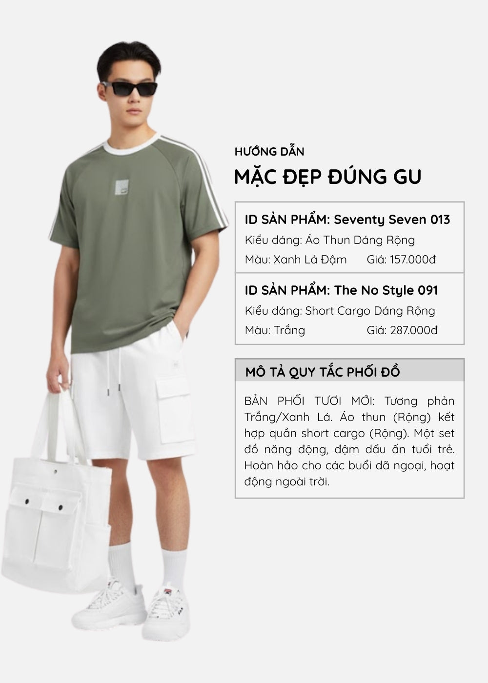 Áo Thun Pique Thoáng Mát Seventy Seven 013 Xanh Lá Đậm