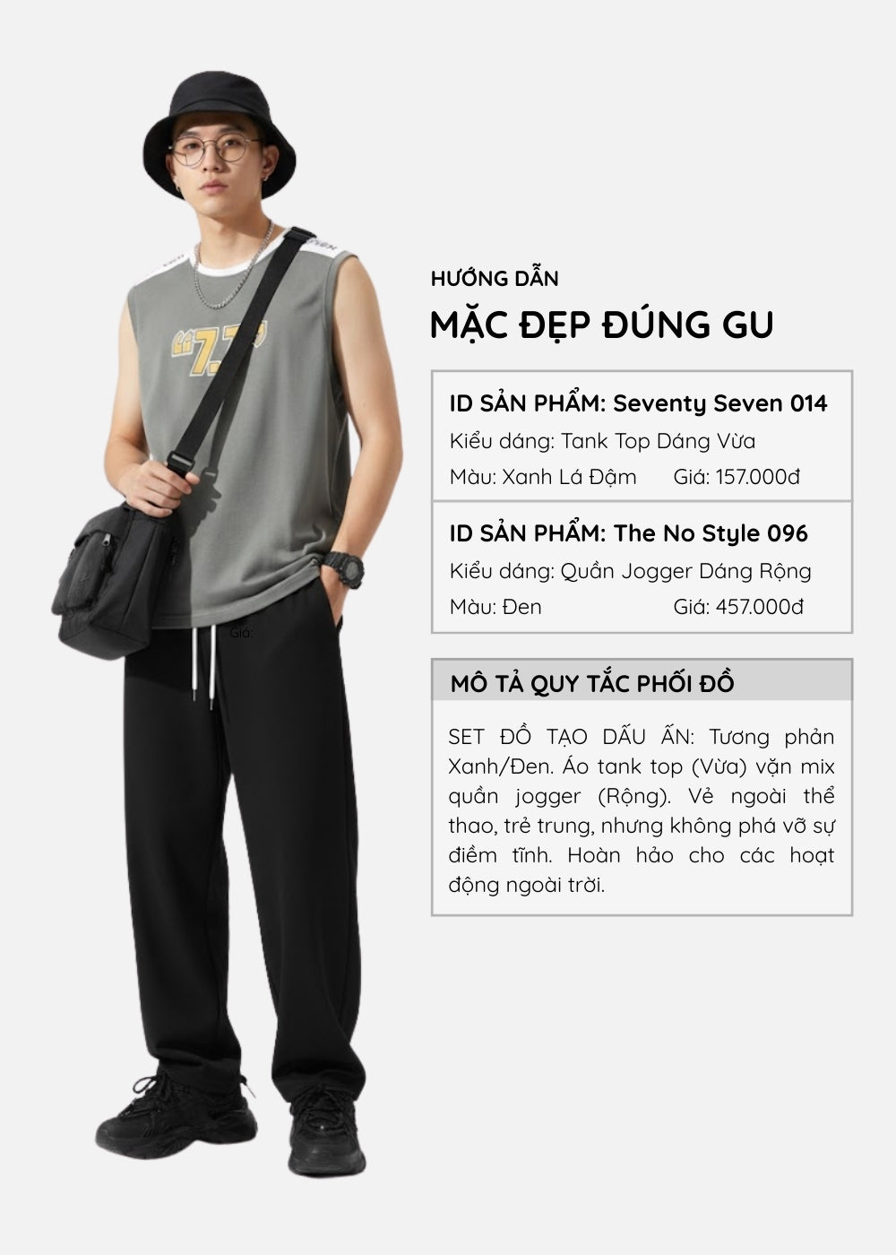 Áo Thun 3 Lỗ Cotton Thoáng Khí Seventy Seven 014 Xanh Lá Đậm