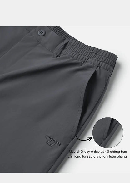 Quần Easy Pant Loose Fit EasyCare™  Seventy Seven 053 Màu Xanh Dương 83 Dáng Rộng Rãi F4