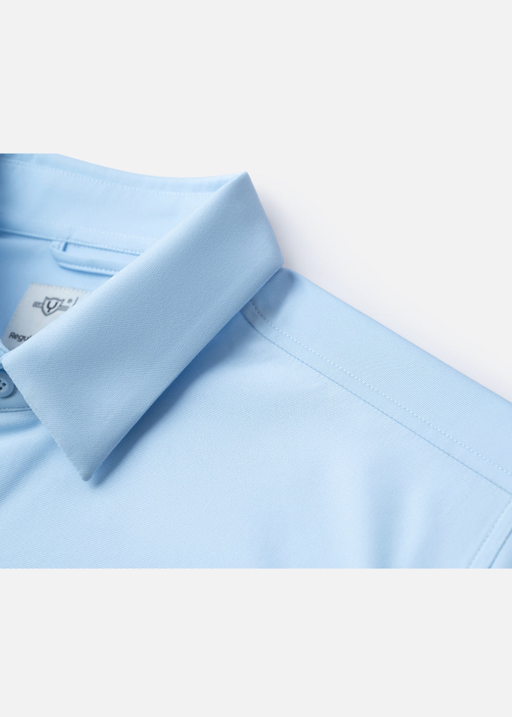 Sơ Mi Tay Ngắn AirDry™ Nhẹ Co Giãn Thoát Nhiệt Tốt Seventy Seven 054 Màu Xanh Dương Nhạt Dáng Vừa Vặn F3