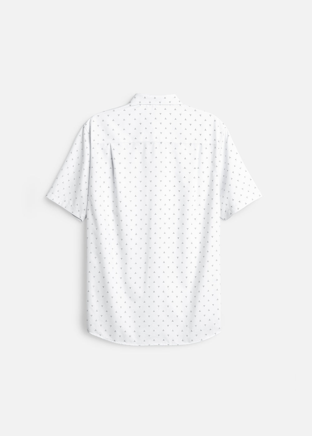 Áo Sơ Mi Tay Ngắn Siêu Mịn Seventy Seven 060 Trắng