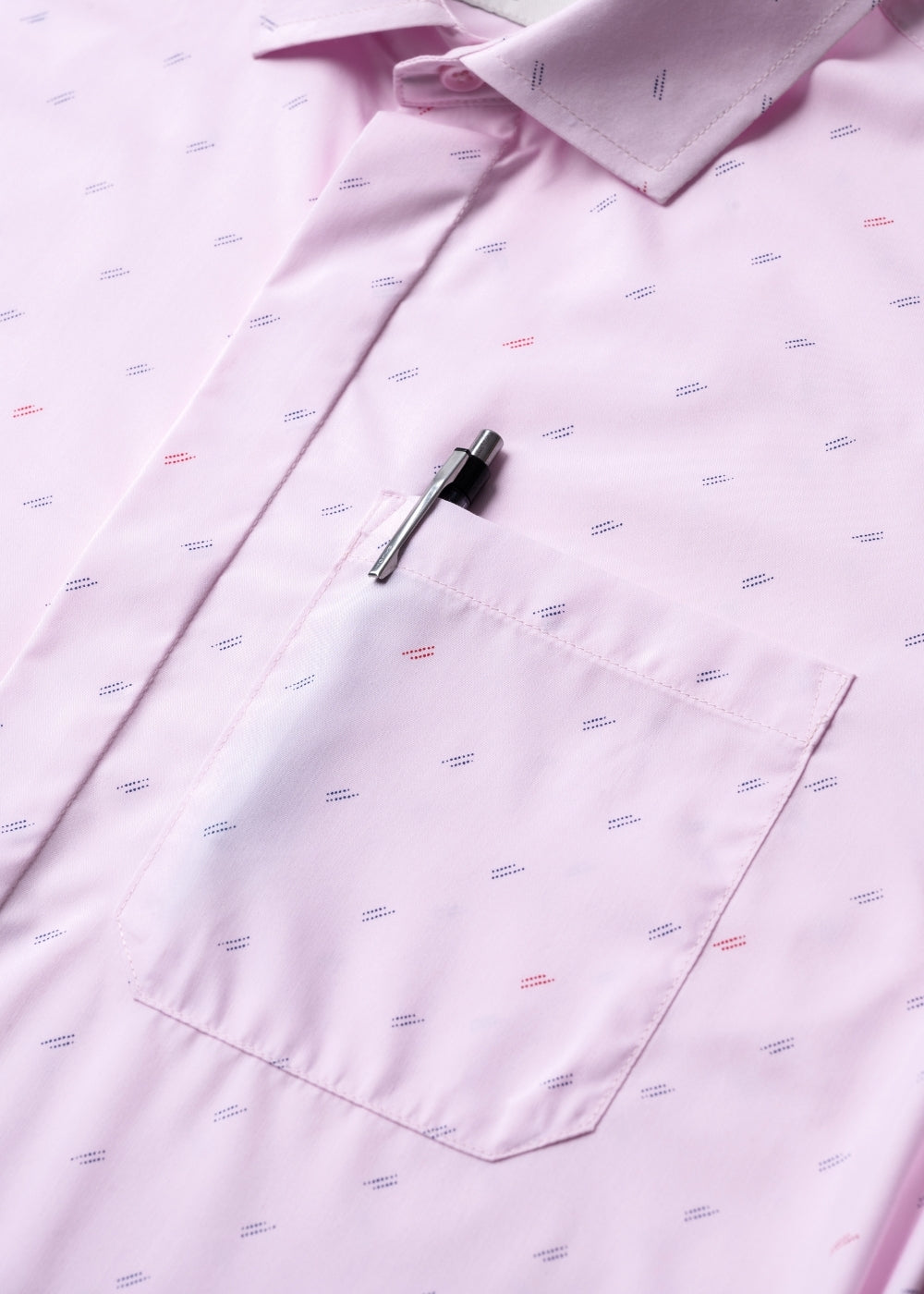 Áo Sơ Mi Tay Dài Siêu Mịn Seventy Seven 064 Hồng