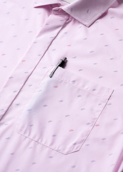 Áo Sơ Mi Tay Dài Siêu Mịn Seventy Seven 064 Hồng