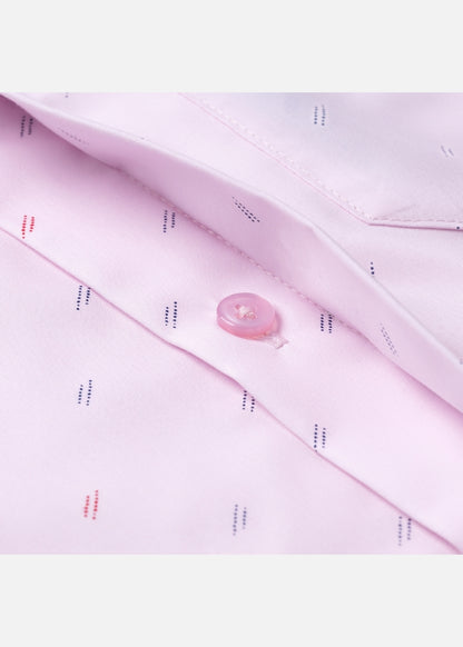 Áo Sơ Mi Tay Dài Siêu Mịn Seventy Seven 064 Hồng