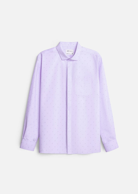 Áo Sơ Mi Tay Dài Siêu Mịn Seventy Seven 064 Tím