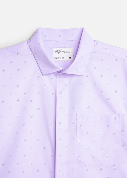 Áo Sơ Mi Tay Dài Siêu Mịn Seventy Seven 064 Tím