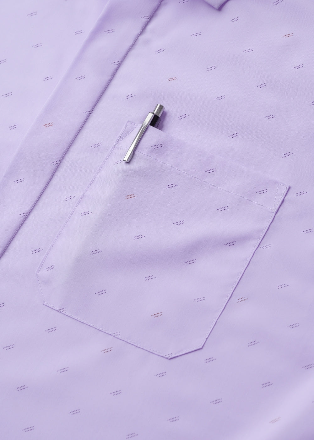 Áo Sơ Mi Tay Dài Siêu Mịn Seventy Seven 064 Tím