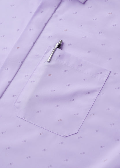Áo Sơ Mi Tay Dài Siêu Mịn Seventy Seven 064 Tím