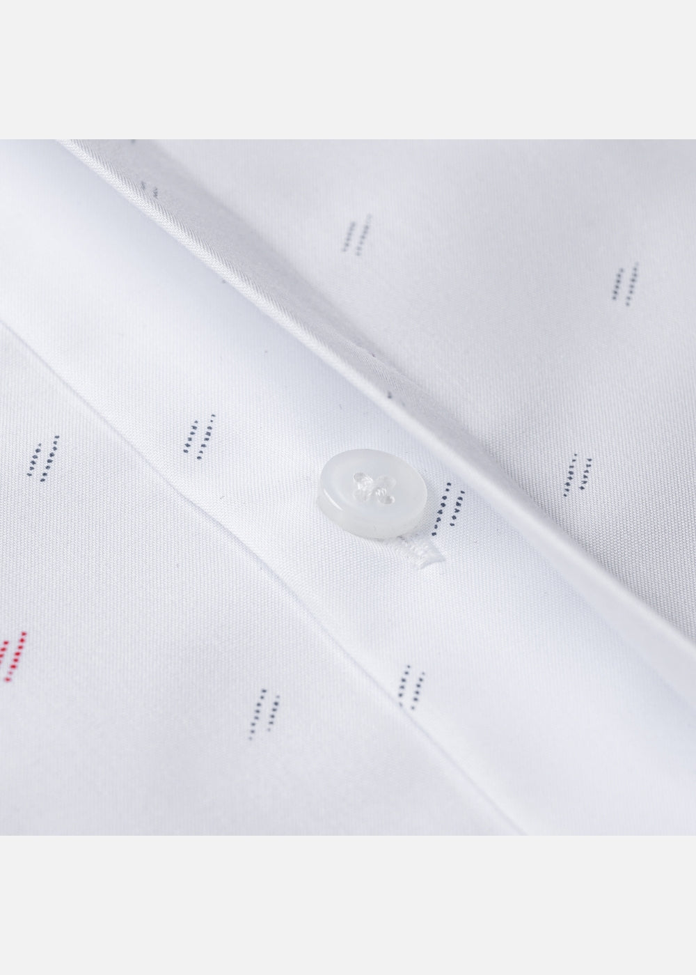 Áo Sơ Mi Tay Dài Siêu Mịn Seventy Seven 064 Trắng