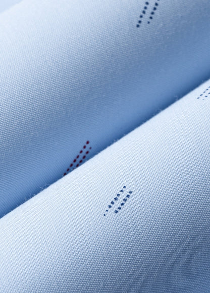 Áo Sơ Mi Tay Dài Siêu Mịn Seventy Seven 064 Xanh Dương Nhạt