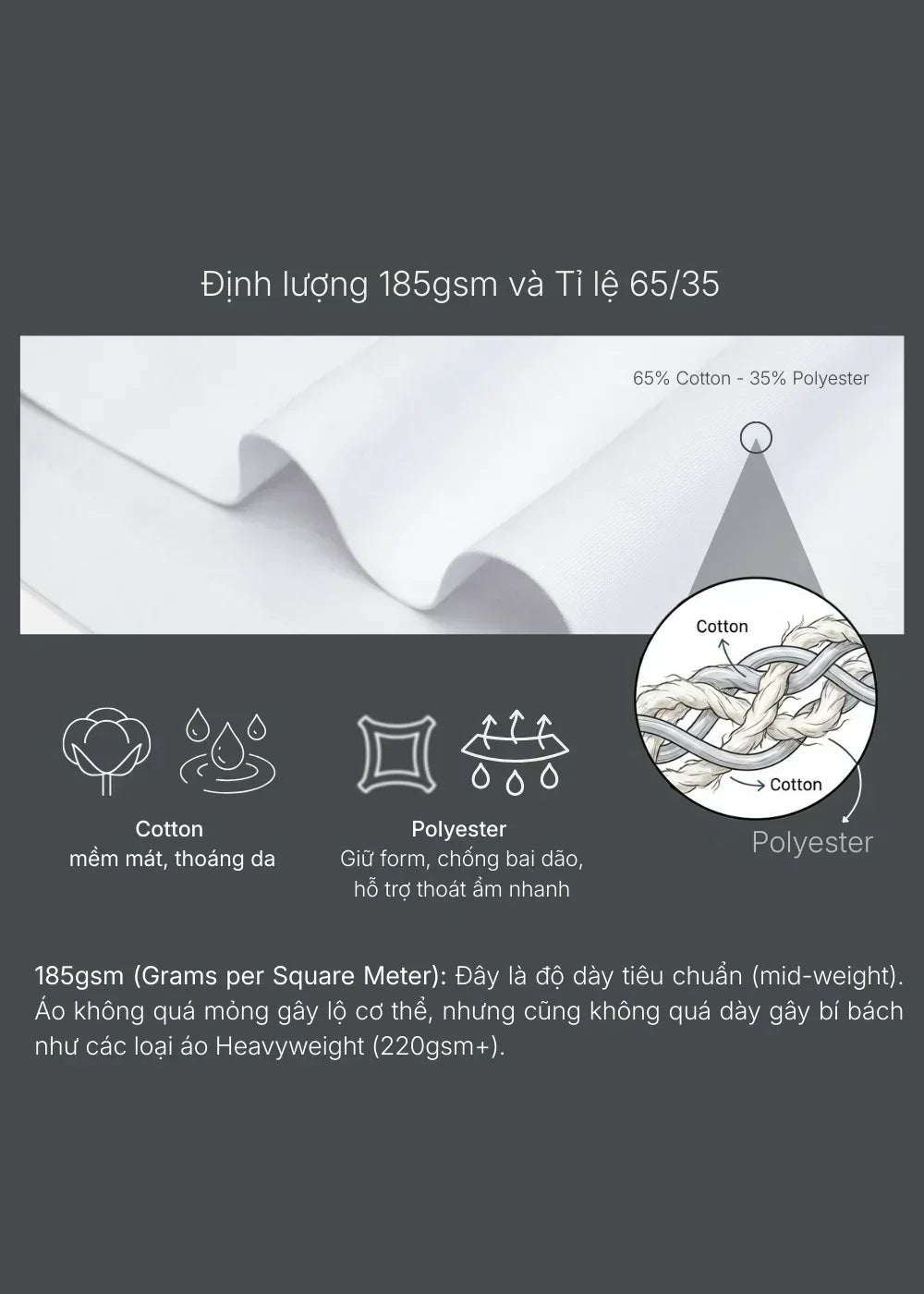 Áo Thun Sợi Siro Cao Cấp Mịn Mướt IceVibes™ Chạm Da Mát Lạnh The Minimalist 005 Màu Cam Nhạt Dáng Vừa Vặn F3