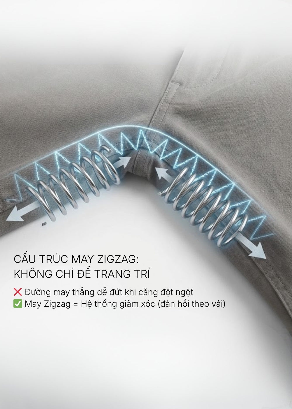 Quần Kaki Chinos Co Giãn Thoáng Mát The Minimalist 023 Xám Đậm