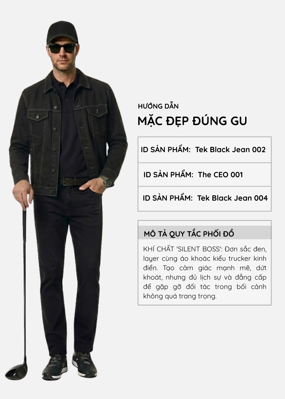 Quần Jeans Slim Fit Khóa Màu Siêu Bền Tek Black Jean 004 Đen