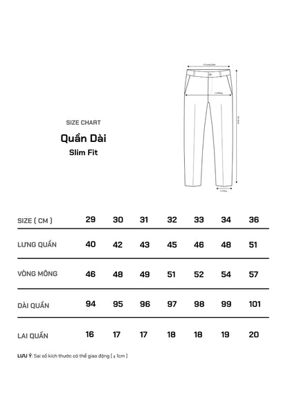 Quần Tây Smart Casual Co Giãn Lưng Tùy Chỉnh The CEO 012 Xám Đen