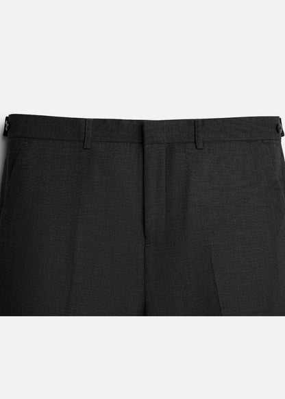 Quần Tây Smart Casual Co Giãn Lưng Tùy Chỉnh The CEO 012 Xám Đen