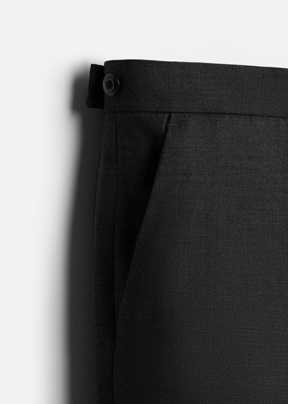 Quần Tây Smart Casual Co Giãn Lưng Tùy Chỉnh The CEO 012 Xám Đen