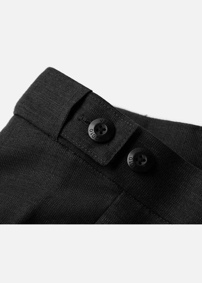 Quần Tây Smart Casual Co Giãn Lưng Tùy Chỉnh The CEO 012 Xám Đen