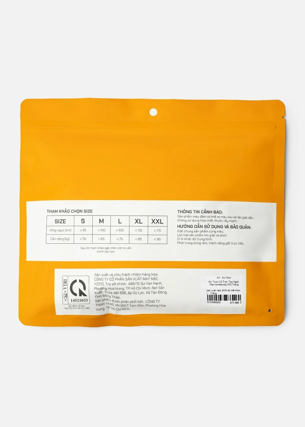 Áo Thun CloudTouch™ Êm Ái Thoát Nhiệt Đa Điểm The Homebody 002 Trắng