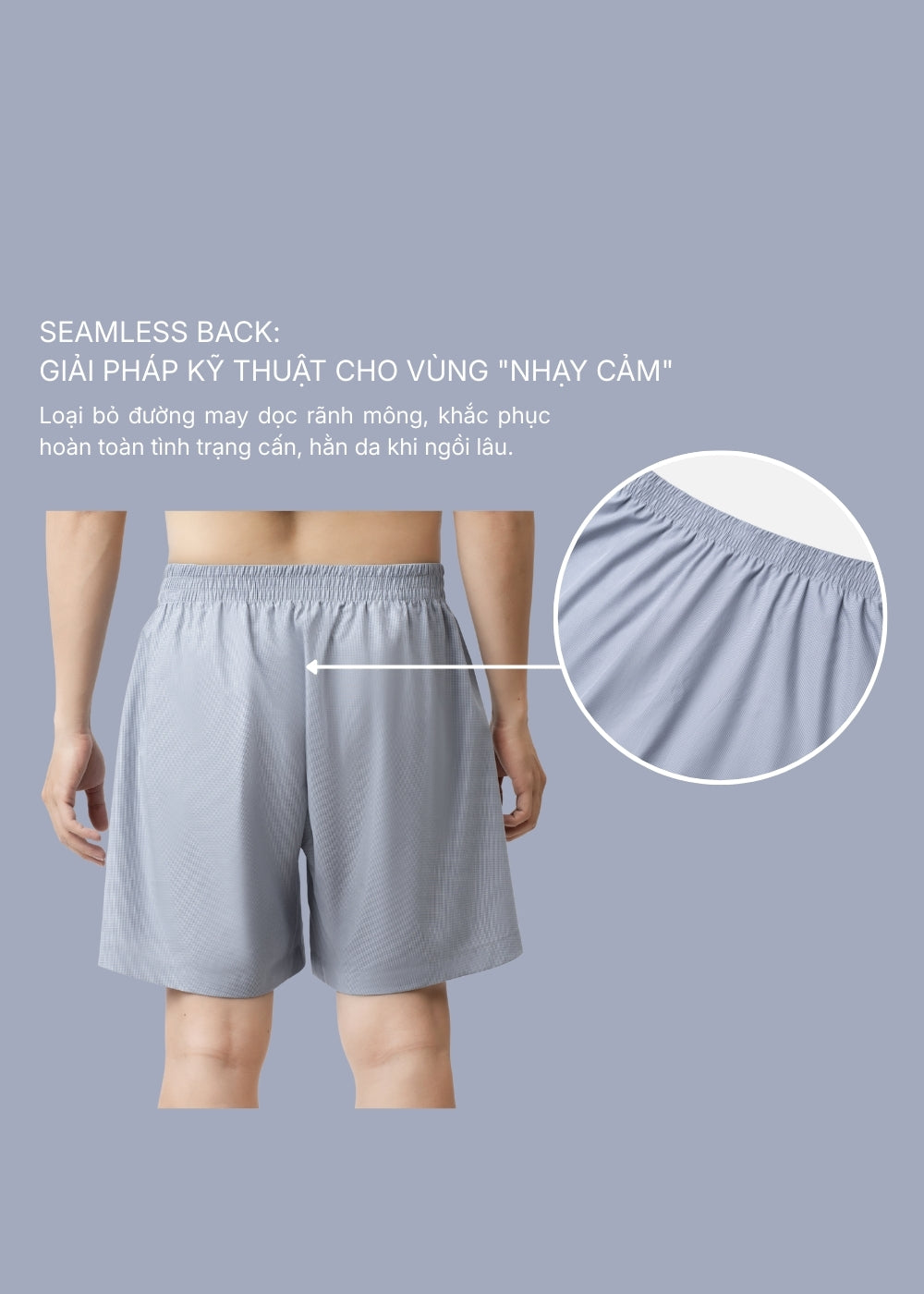 Quần Short Ngủ Đáy Thông Minh Thoải Mái The Homebody 004 Đen