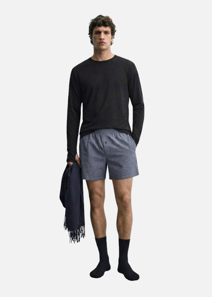 Quần Short Ngủ Đáy Thông Minh Thoải Mái The Homebody 004 Đen