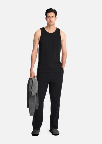 Áo Thun Tank Top AirDry™ Êm Ái Thoát Nhiệt The Homebody 007 Đen