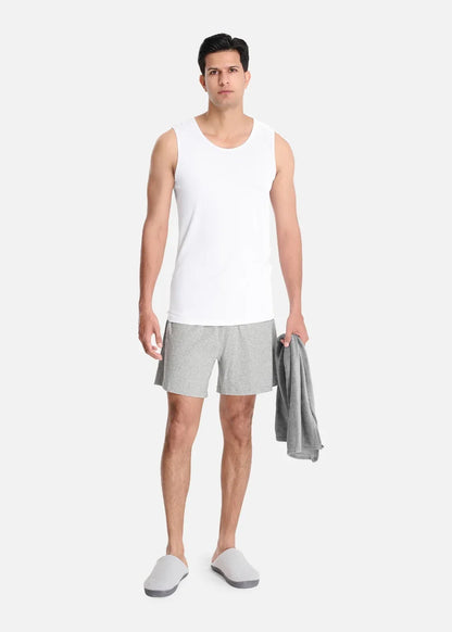 Áo Thun Tank Top AirDry™ Êm Ái Thoát Nhiệt The Homebody 007 Trắng