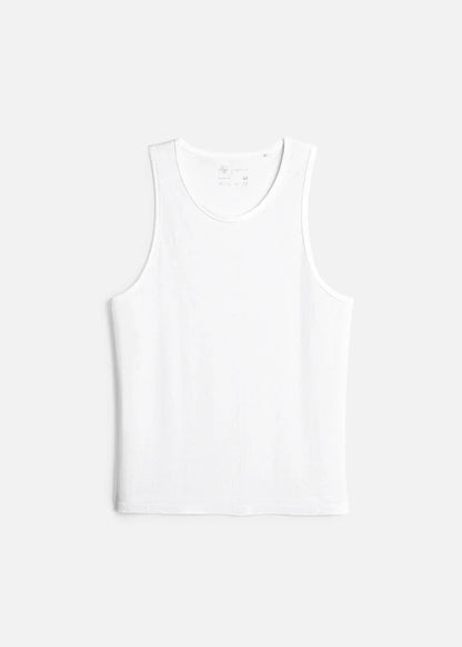 Áo Thun Tank Top AirDry™ Êm Ái Thoát Nhiệt The Homebody 007 Trắng