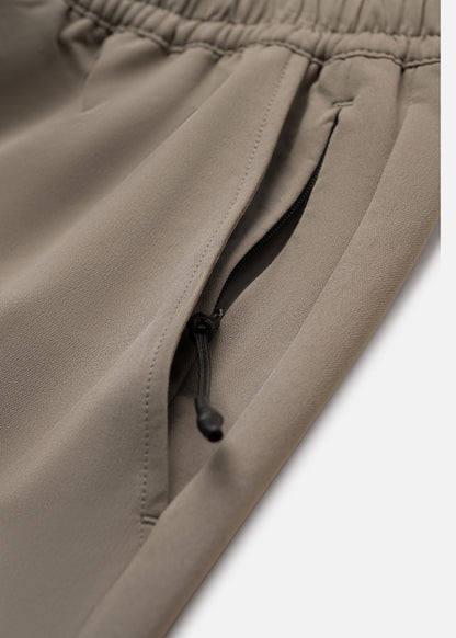 Quần Jogger Dù Co Giãn Mềm Mịn The Minimalist 003 Nâu Nhạt