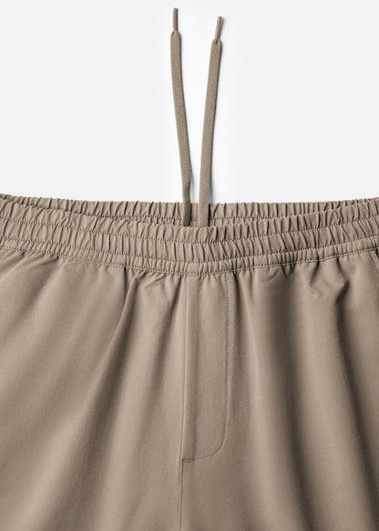 Quần Jogger Dù Co Giãn Mềm Mịn The Minimalist 003 Nâu Nhạt