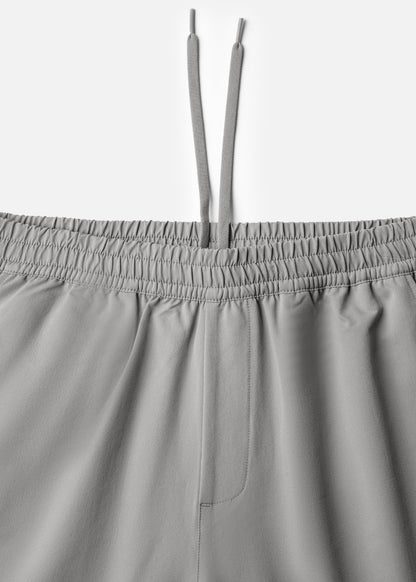 Quần Jogger Dù Co Giãn Mềm Mịn The Minimalist 003 Xám Nhạt