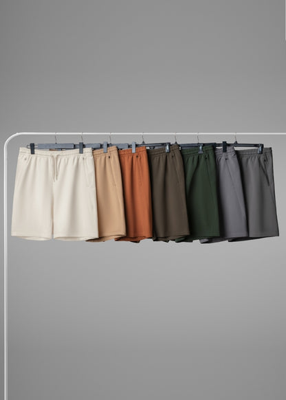 Quần Short Thun Mềm Mịn Mát The Minimalist 012 Xám Nhạt