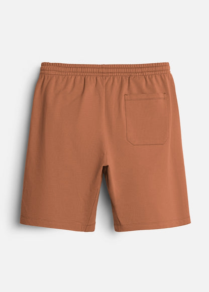 Quần Short Thun Mềm Mịn Mát The Minimalist 012 Cam Đậm