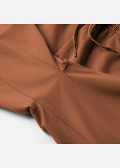 Quần Short Thun Mềm Mịn Mát The Minimalist 012 Cam Đậm