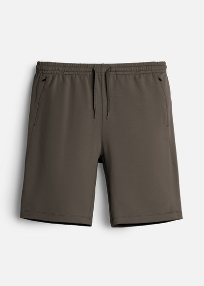 Quần Short Thun Mềm Mịn Mát The Minimalist 012 Nâu Đậm