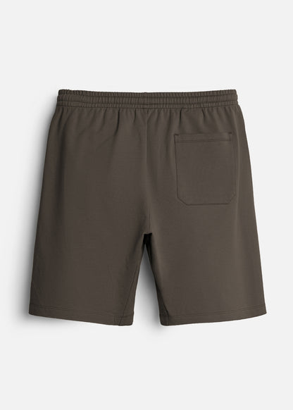 Quần Short Thun Mềm Mịn Mát The Minimalist 012 Nâu Đậm