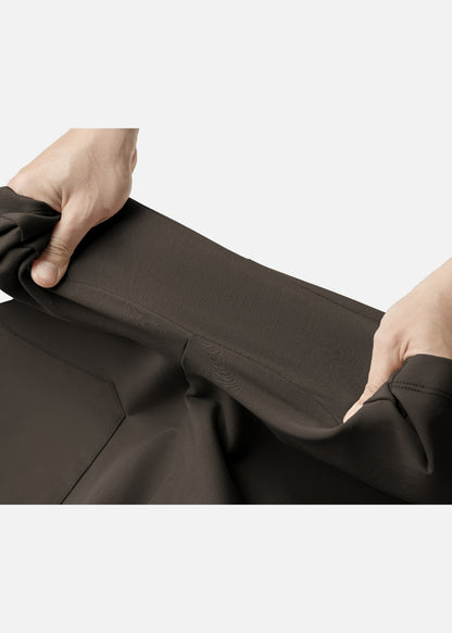 Quần Short Thun Mềm Mịn Mát The Minimalist 012 Nâu Đậm