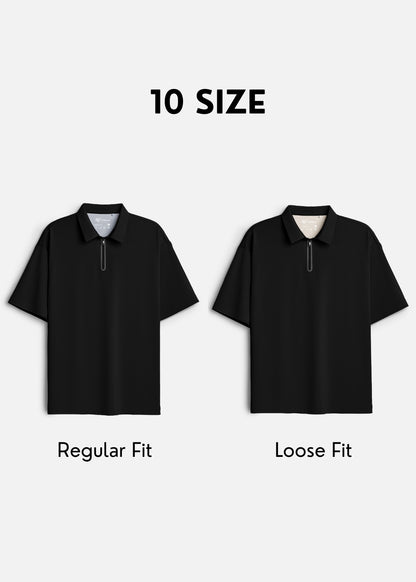 Áo Thun Polo Aerocool Mát Lạnh The Minimalist 015 Đen