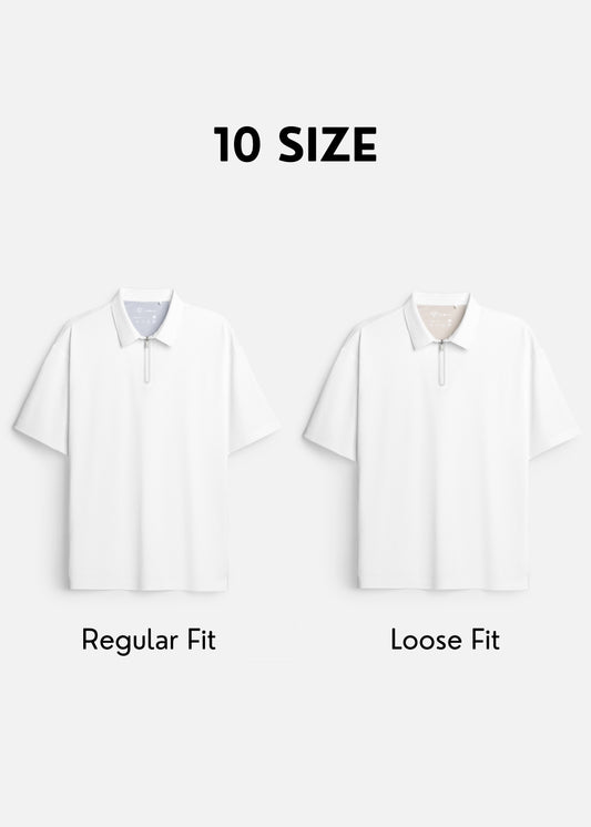 Áo Thun Polo Aerocool Mát Lạnh The Minimalist 015 Trắng