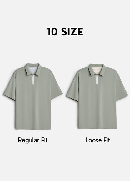 Áo Thun Polo Aerocool Mát Lạnh The Minimalist 015 Xám