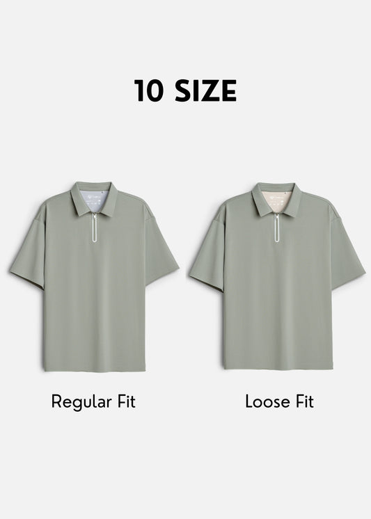 Áo Thun Polo Aerocool Mát Lạnh The Minimalist 015 Xám